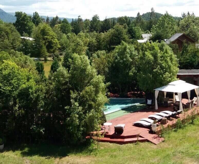 Cabanas Natural Park Lodge Pucon Exterior photo